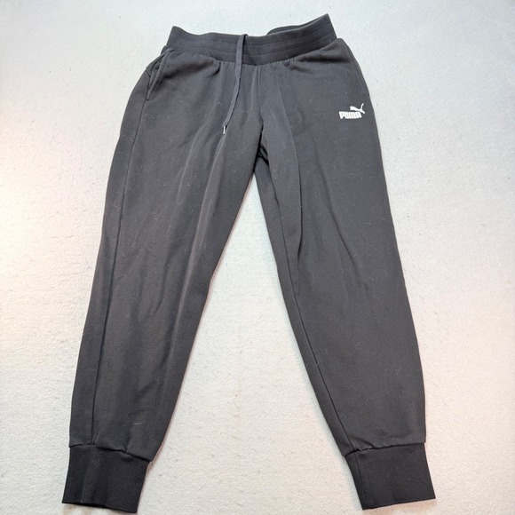 Puma Women's Medium Black Joggers Athletic Sweatpants / Gym / Training, Dry-Cell - Picture 1 of 9